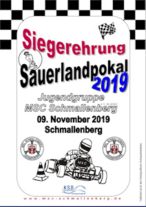 Siegerehrung Sauerlandpokal 2019